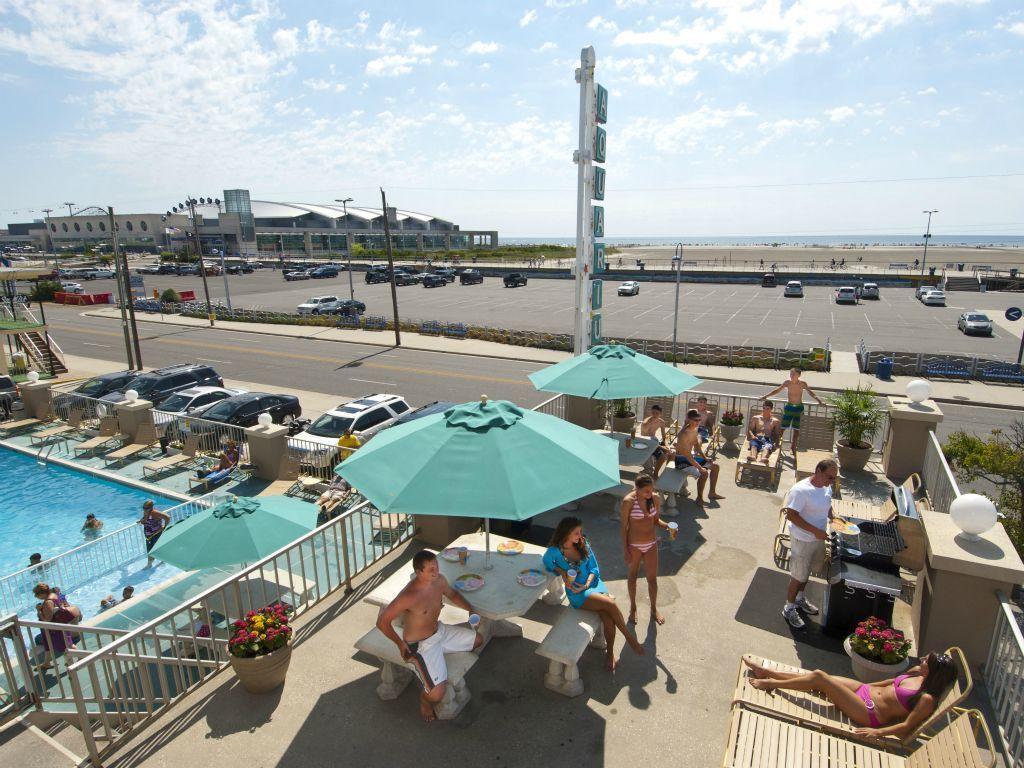 Aquarius Oceanfront Inn ワイルドウッド エクステリア 写真