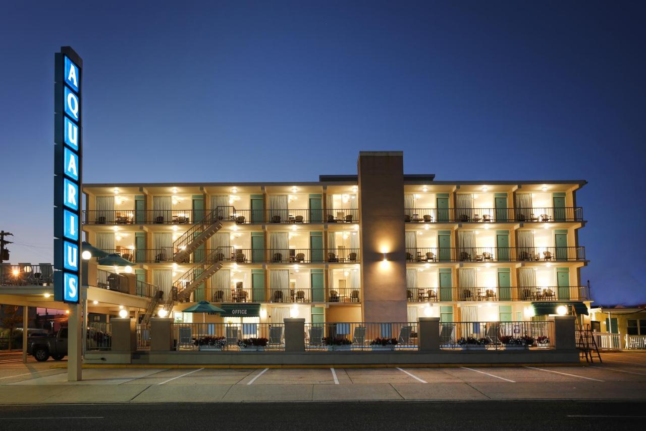Aquarius Oceanfront Inn ワイルドウッド エクステリア 写真