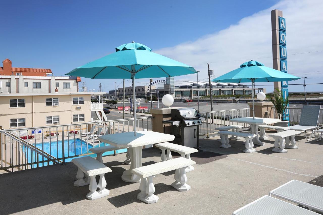 Aquarius Oceanfront Inn ワイルドウッド エクステリア 写真