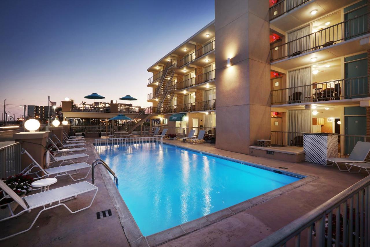 Aquarius Oceanfront Inn ワイルドウッド エクステリア 写真